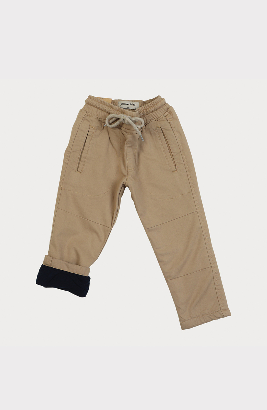 شلوار کتان لاینر دار