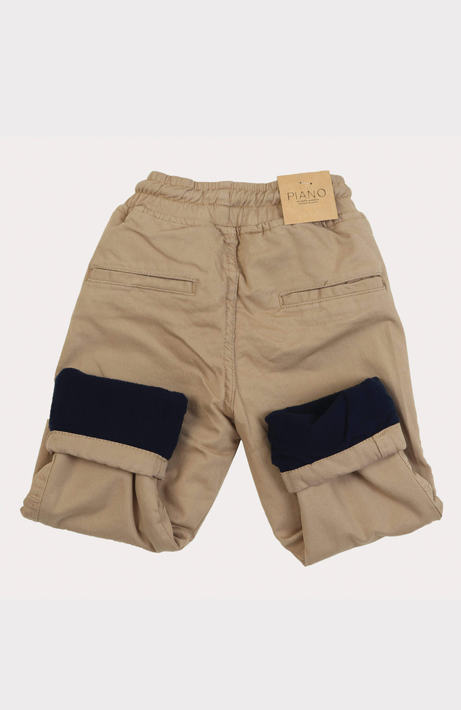 شلوار کتان لاینر دار