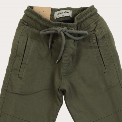 شلوار کتان لاینر دار