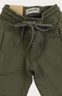 شلوار کتان لاینر دار