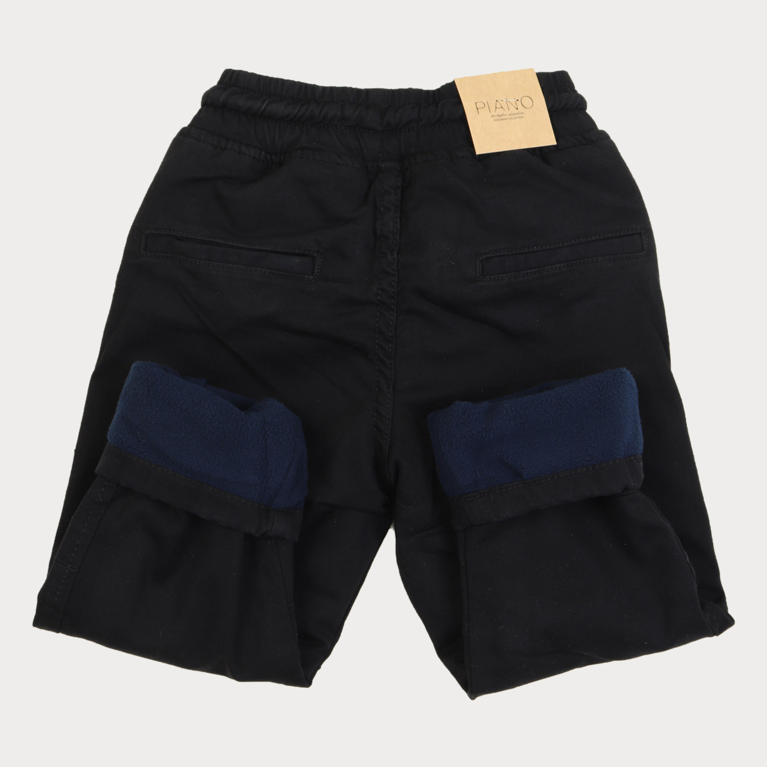 شلوار کتان لاینر دار