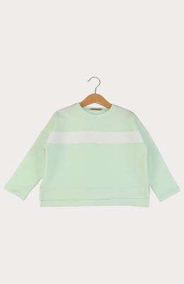 بلوز دورس دو نخ آستین افتاده (ست با کد 10140)