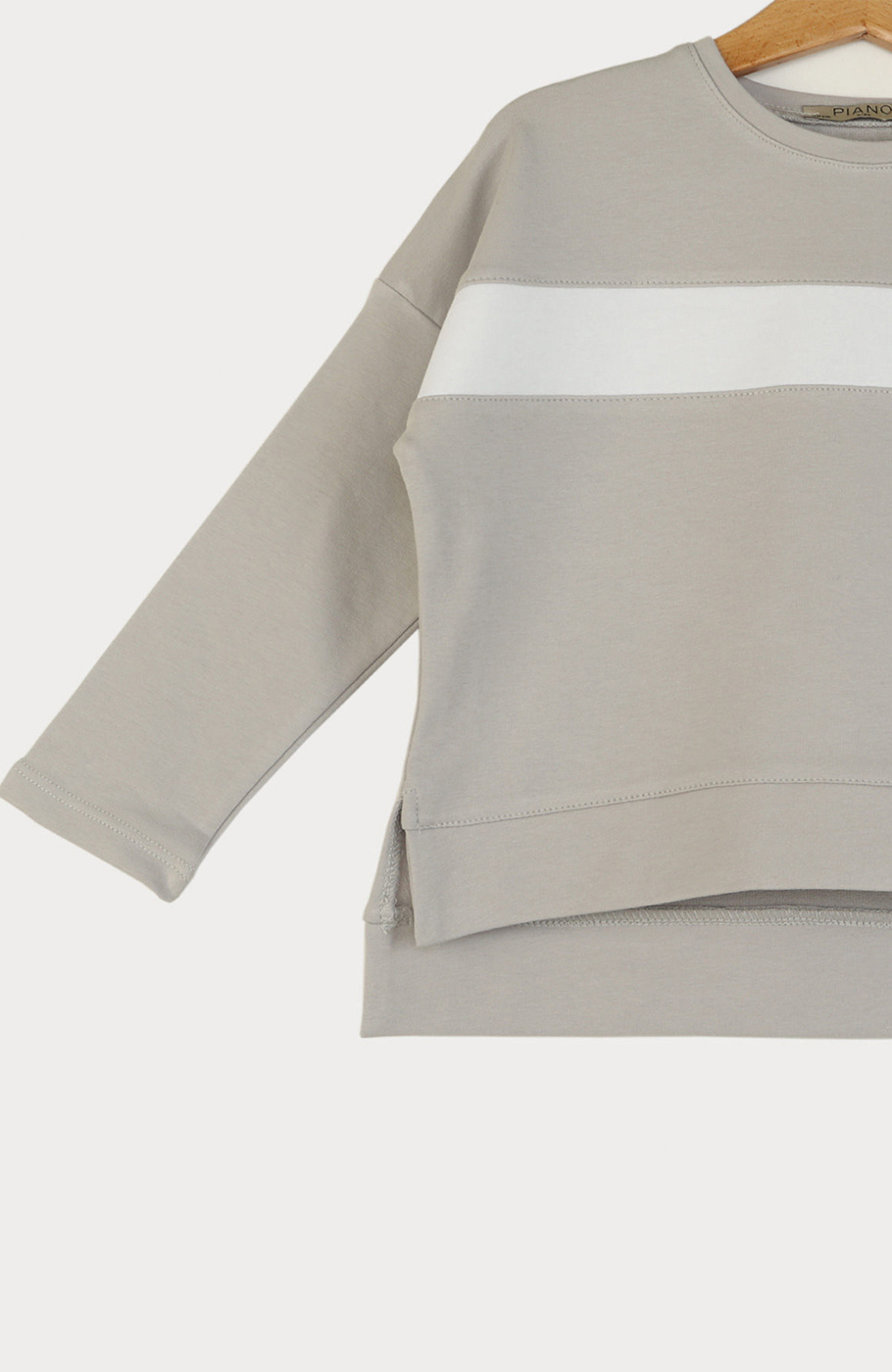 بلوز دورس دو نخ آستین افتاده (ست با کد 10140)