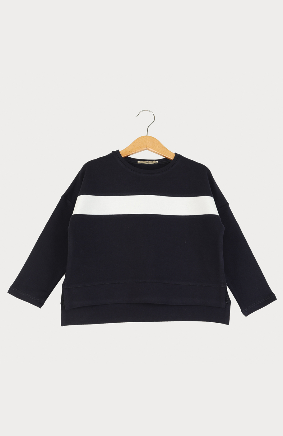 بلوز دورس دو نخ آستین افتاده (ست با کد 10140)