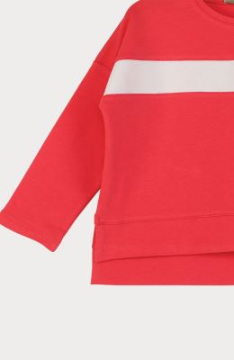 بلوز دورس دو نخ آستین افتاده (ست با کد 10140)