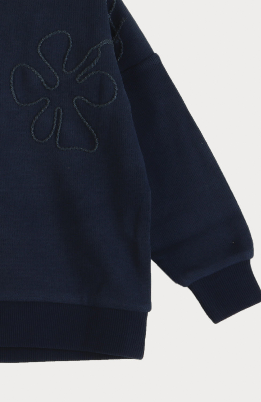 بلوز میلنگی آستین افتاده