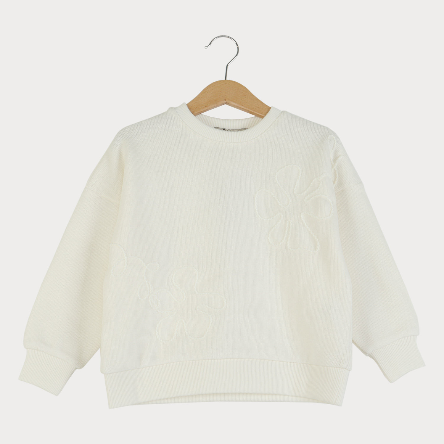 بلوز میلنگی آستین افتاده