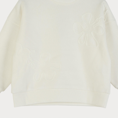 بلوز میلنگی آستین افتاده