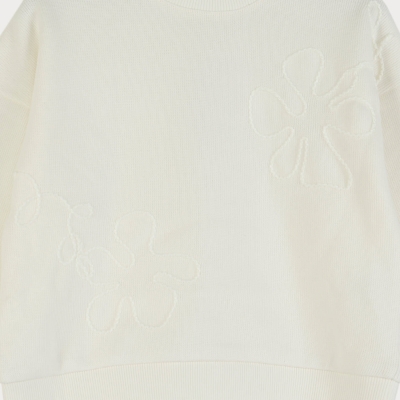 بلوز میلنگی آستین افتاده