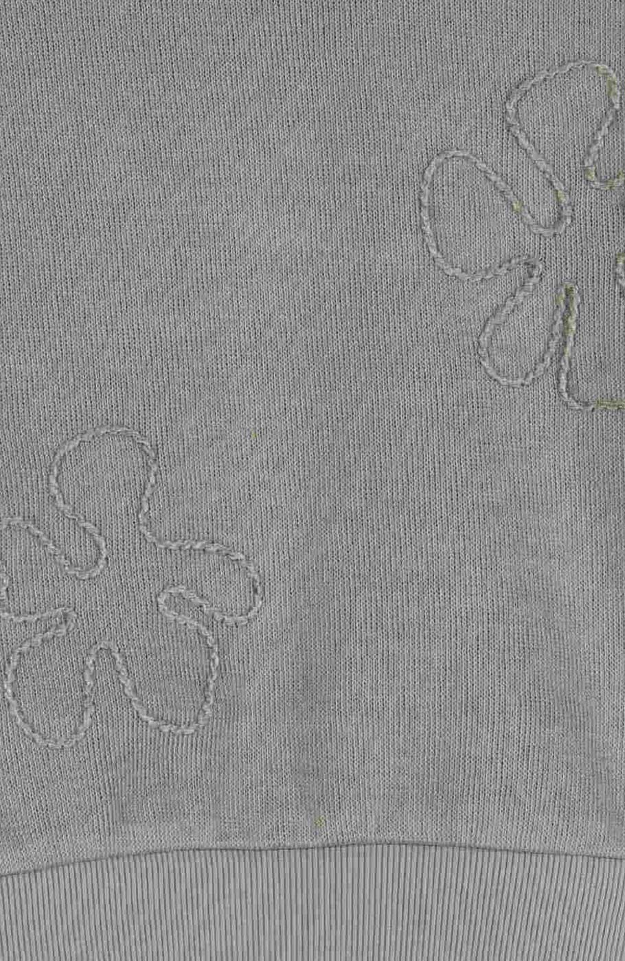 بلوز میلنگی آستین افتاده