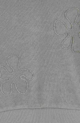 بلوز میلنگی آستین افتاده