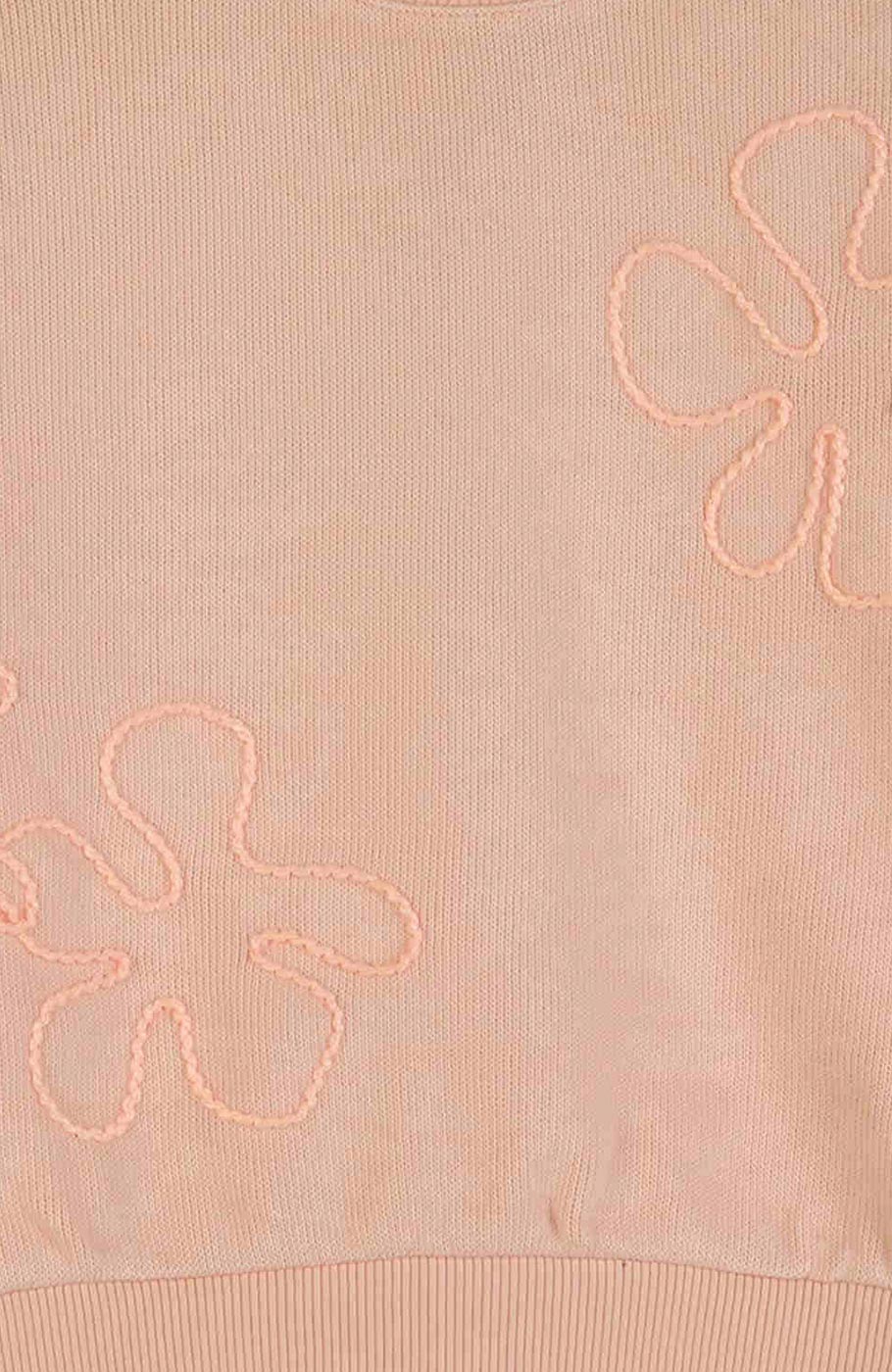 بلوز میلنگی آستین افتاده