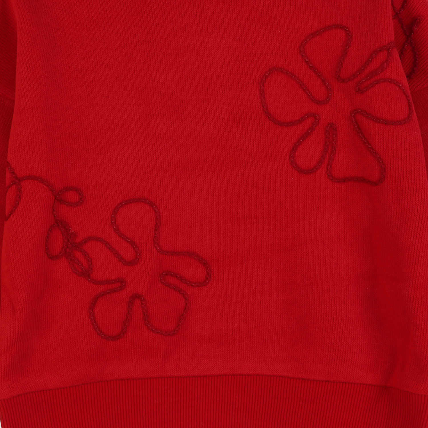 بلوز میلنگی آستین افتاده