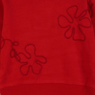 بلوز میلنگی آستین افتاده