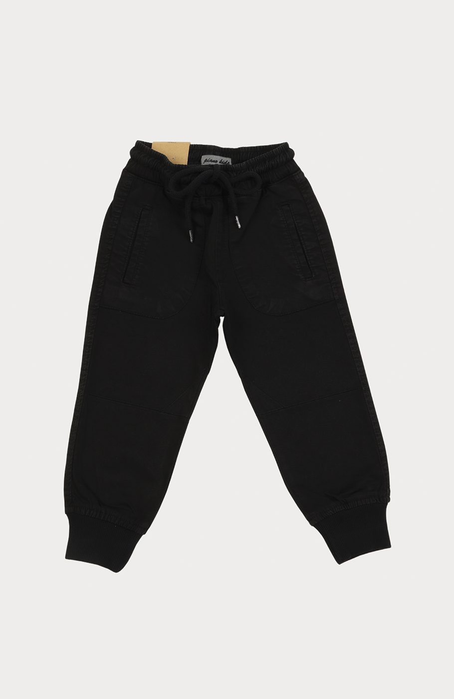 شلوار کتان کمر کش دمپا کشباف