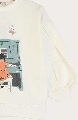 بلوز دورس لایکرا آستین پیلی دار