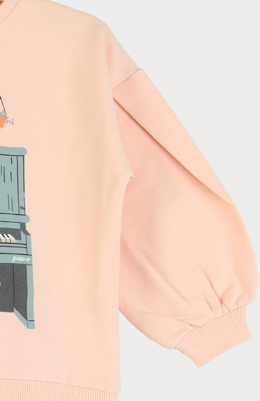 بلوز دورس لایکرا آستین پیلی دار