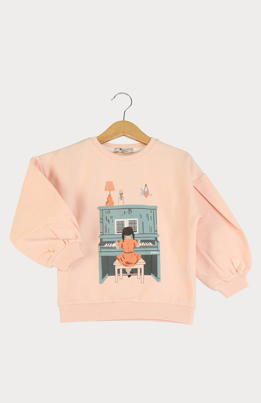 بلوز دورس لایکرا آستین پیلی دار