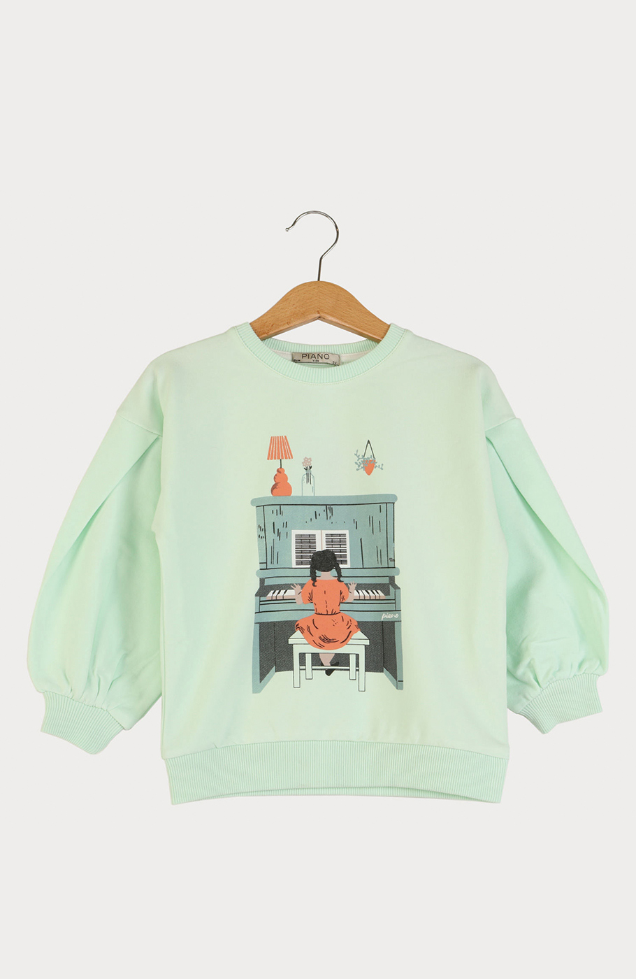 بلوز دورس لایکرا آستین پیلی دار