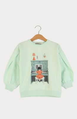 بلوز دورس لایکرا آستین پیلی دار