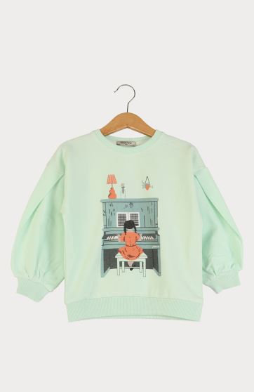 بلوز دورس لایکرا آستین پیلی دار