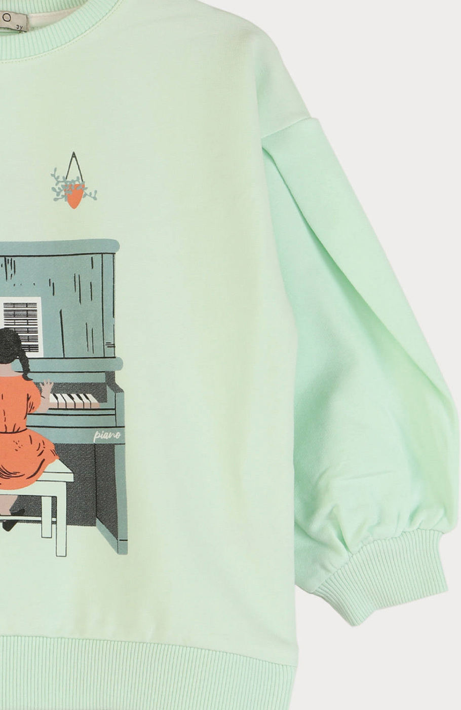 بلوز دورس لایکرا آستین پیلی دار