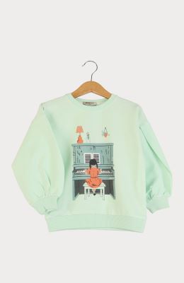 بلوز دورس لایکرا آستین پیلی دار