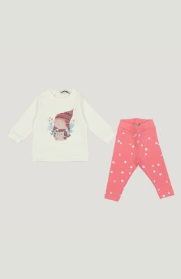 بلوز و لگ فاینریب دمپا چاک دار نوزادی