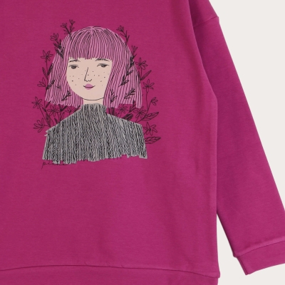 بلوز و لگ فاینریب دمپا چاک دار