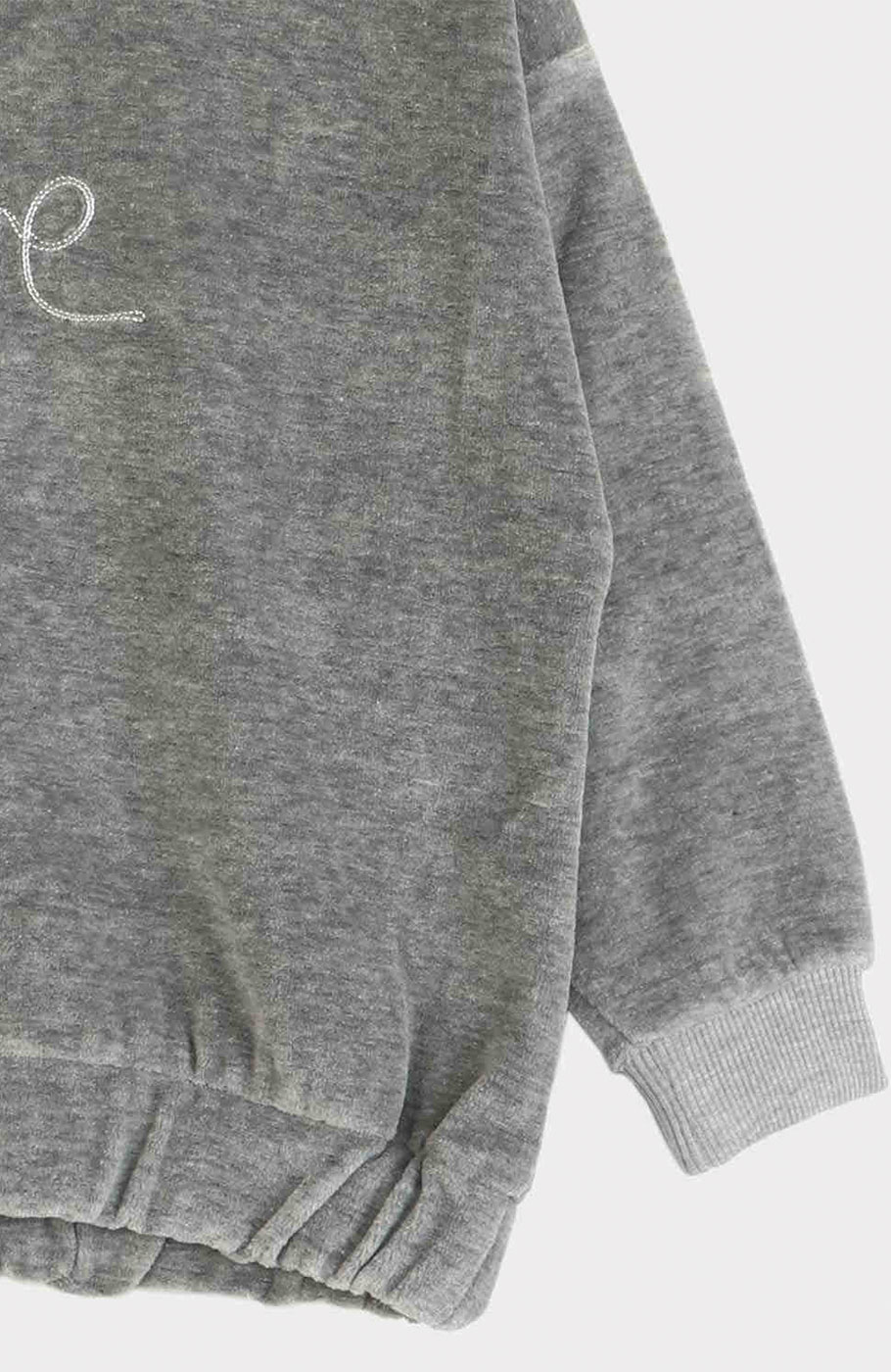 بلوز مخمل آستین افتاده