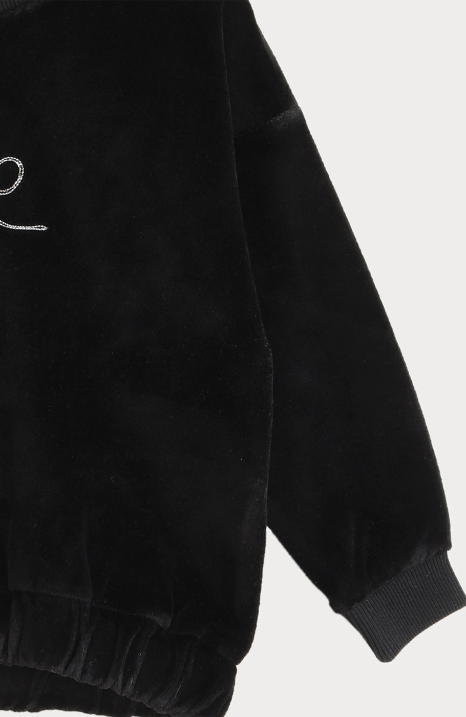 بلوز مخمل آستین افتاده