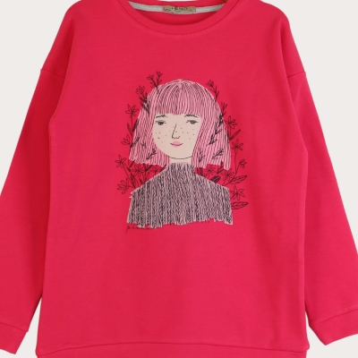 بلوز و لگ فاینریب دمپا چاک دار