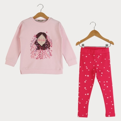 بلوز و لگ فاینریب دمپا چاک دار