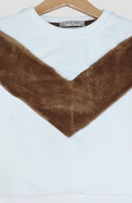 بلوز دورس لایکرا اسلپ و پولیش برش دار