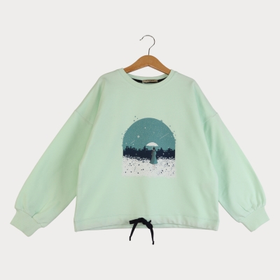 بلوز دورس لایکرا گت دار (ست با کد 10161)