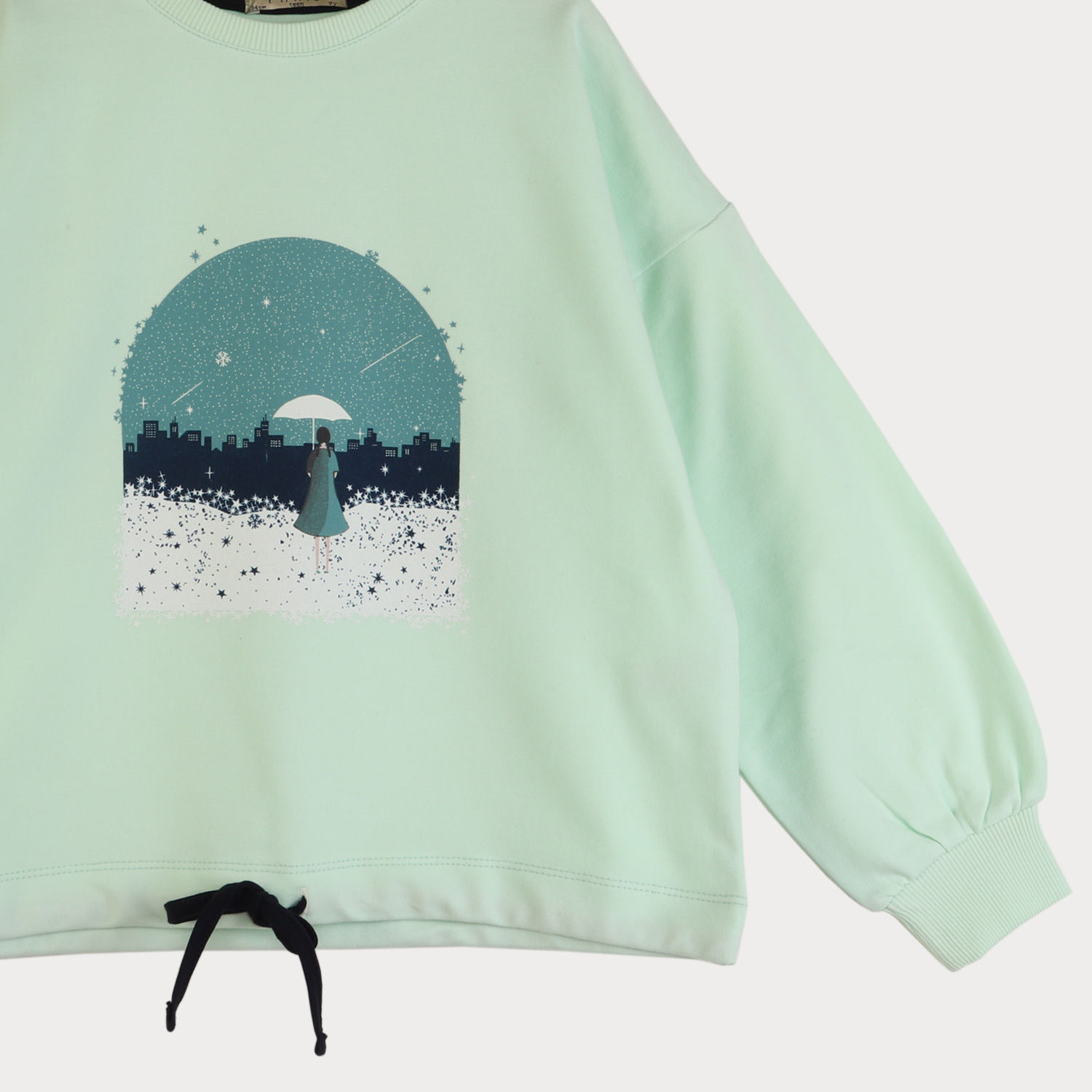 بلوز دورس لایکرا گت دار (ست با کد 10161)