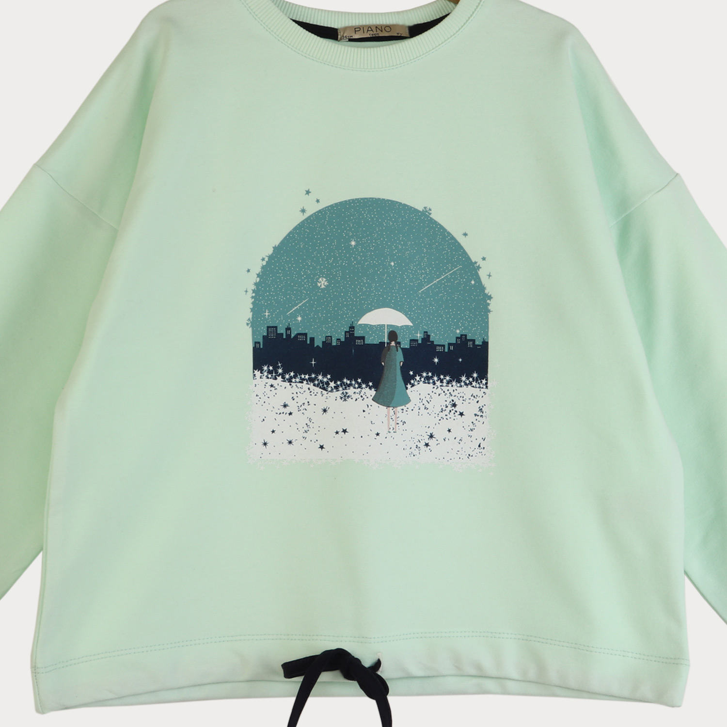 بلوز دورس لایکرا گت دار (ست با کد 10161)