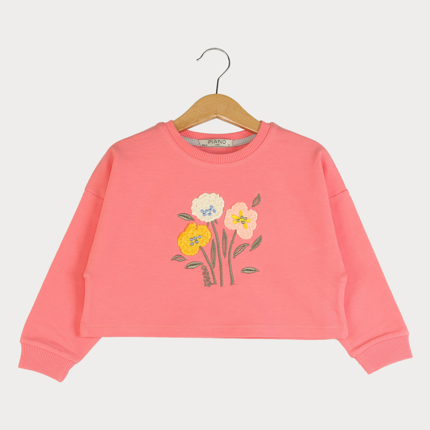 نیم تنه دورس لایکرا آستین بلند (ست با کد 10168)