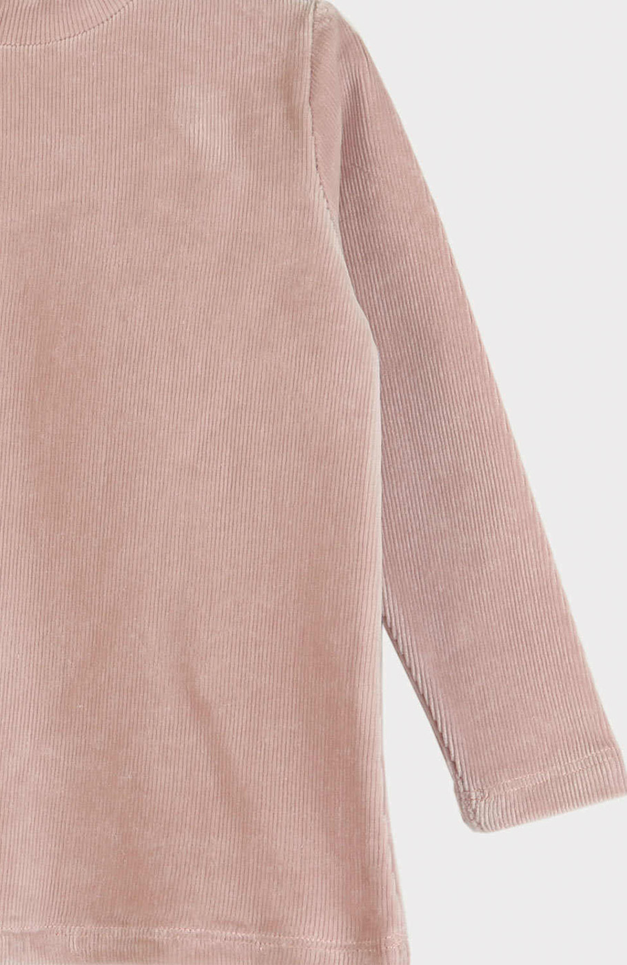 بلوز مخمل کبریتی یقه سه سانت