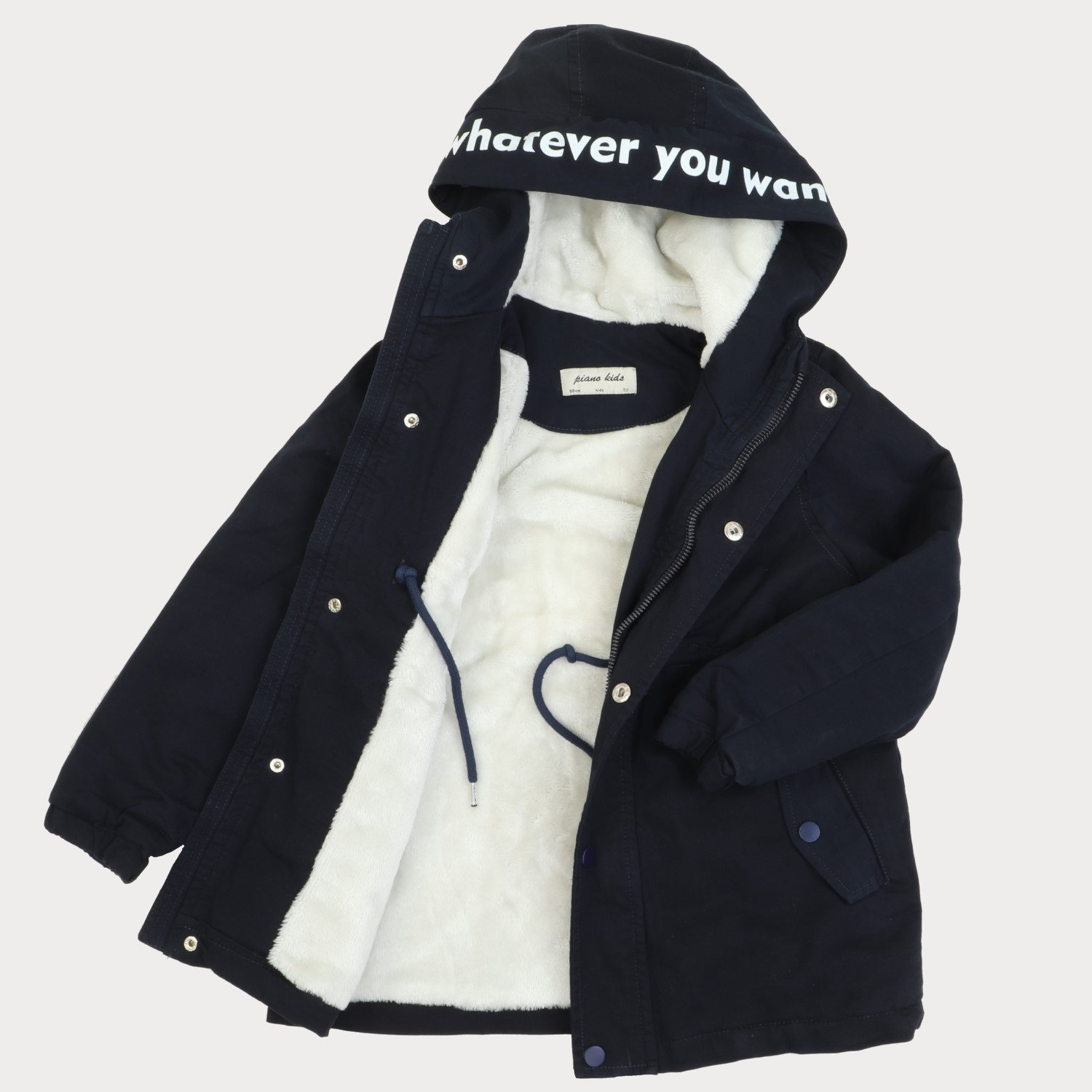 کاپشن کتان داخل پولیش دار