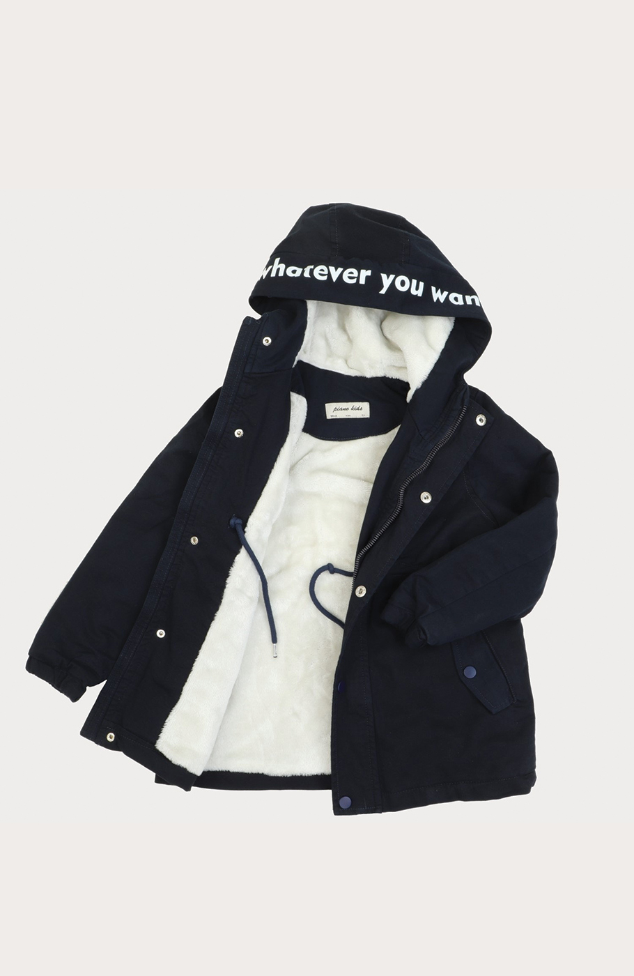 کاپشن کتان داخل پولیش دار