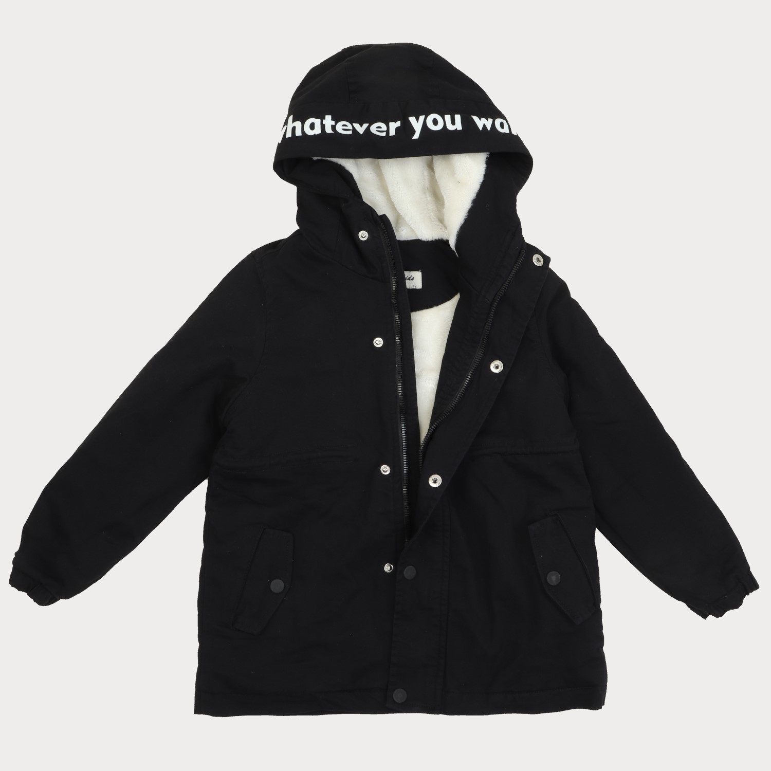 کاپشن کتان داخل پولیش دار