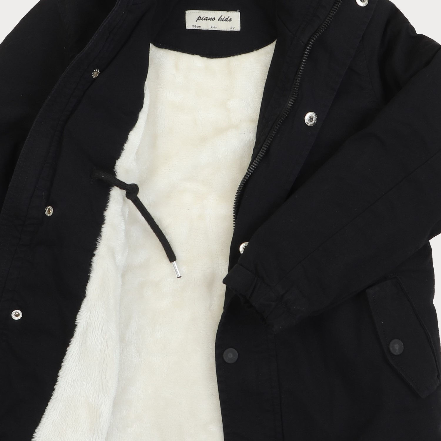 کاپشن کتان داخل پولیش دار