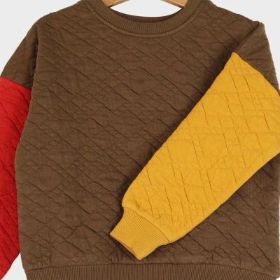 بلوز ژاکارد سه رنگ