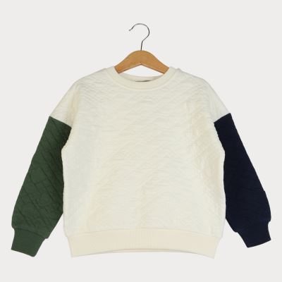 بلوز ژاکارد سه رنگ