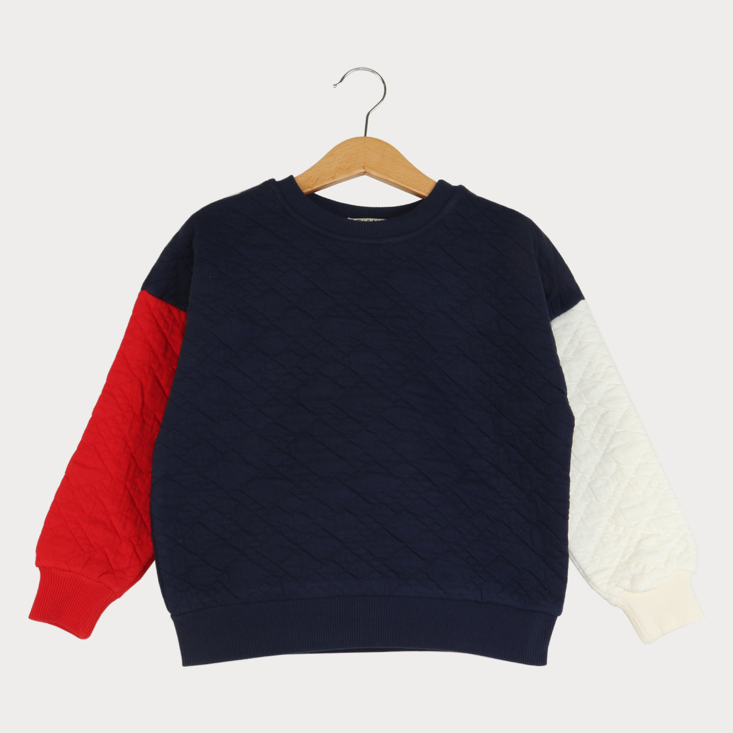 بلوز ژاکارد سه رنگ