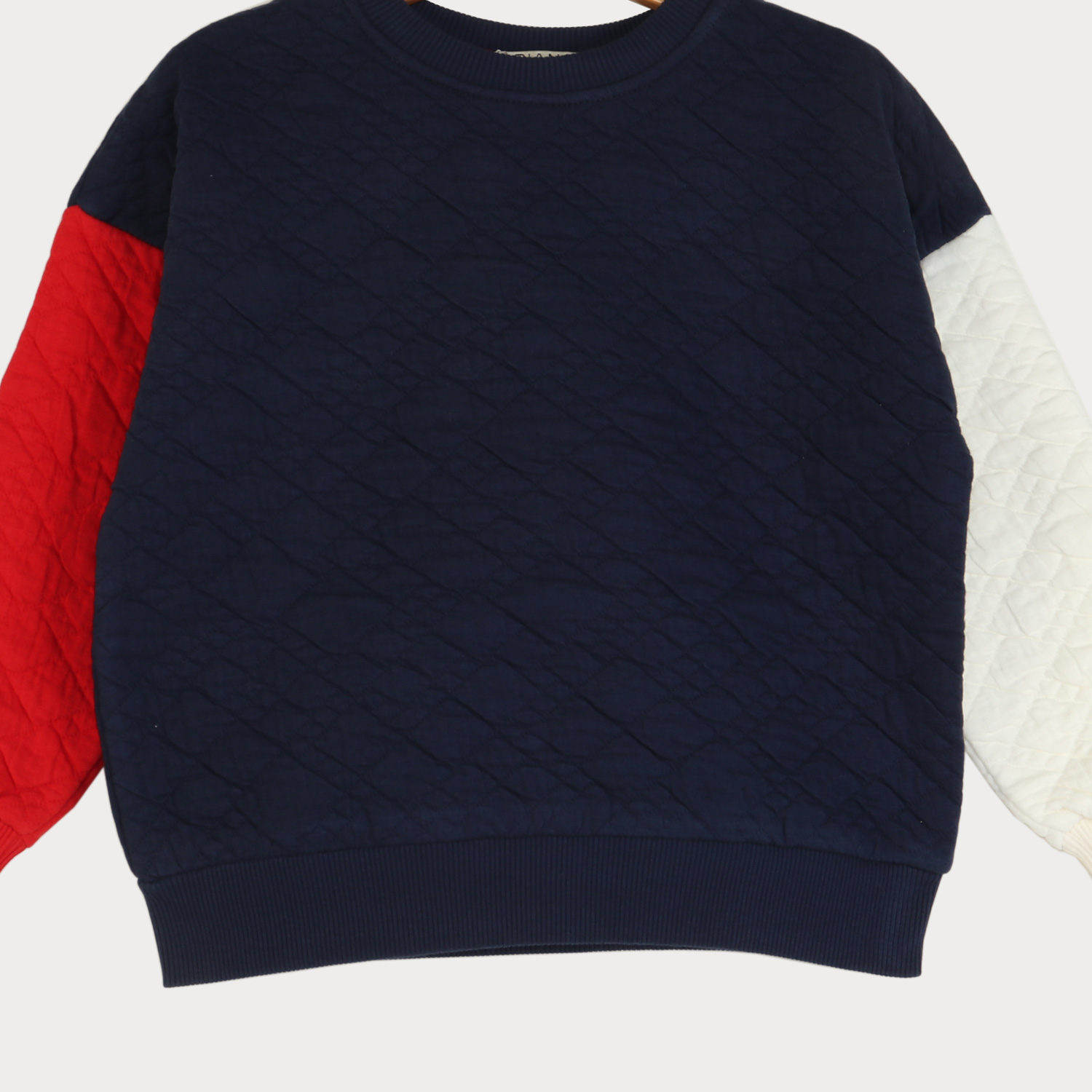 بلوز ژاکارد سه رنگ