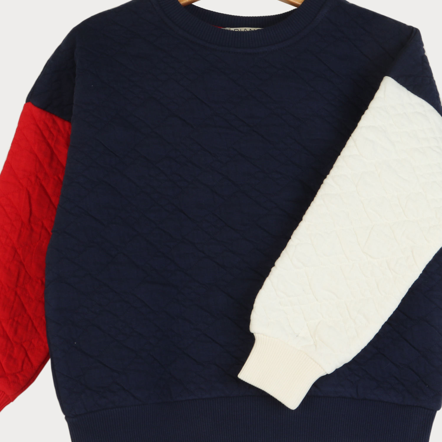 بلوز ژاکارد سه رنگ