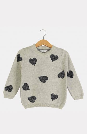 پلیور طرح قلب