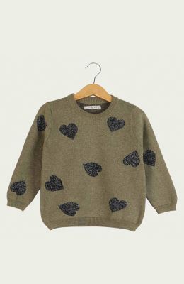 پلیور طرح قلب